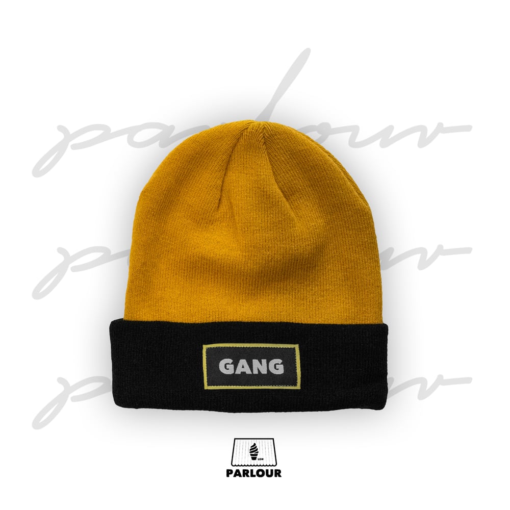 Image of GANG Mustard Beanie Hat