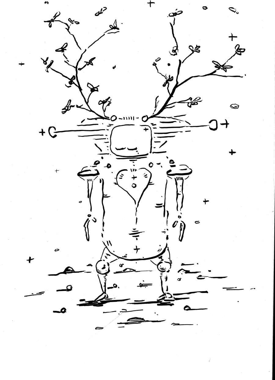 Image of New Beginners Take - Ink On Paper 