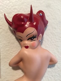 Image 2 of Little Devil Vintage Style Wall Mermaid with Bubbles