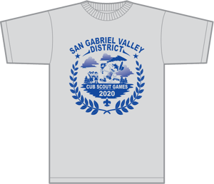 Image of 2020 Cub Scout Games Tee Shirt - March 20th Weekend