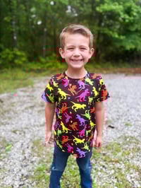 Image 1 of Electric Glow Basic Tee