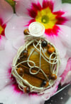 tigers eye pendant 