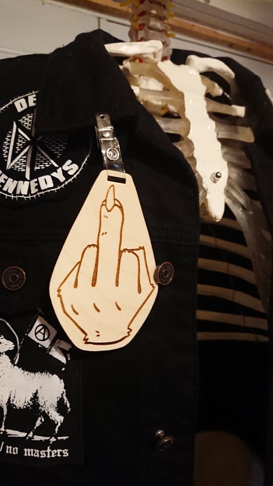 Image of Fuck Off Badge