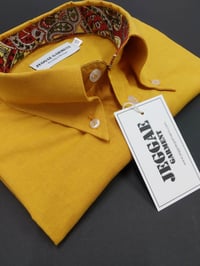 Image 1 of JEGGAE SHIRT ÇHEESE-MUSTARD' MEN'S SHORT & LONG SLEEVE