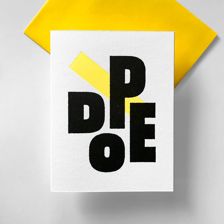 Image of T9 - DOPE Greeting Card