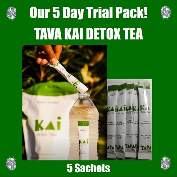 Image of 5 Day (Trial Pack) - TAVA KAI DETOX TEA (5) Sachets               