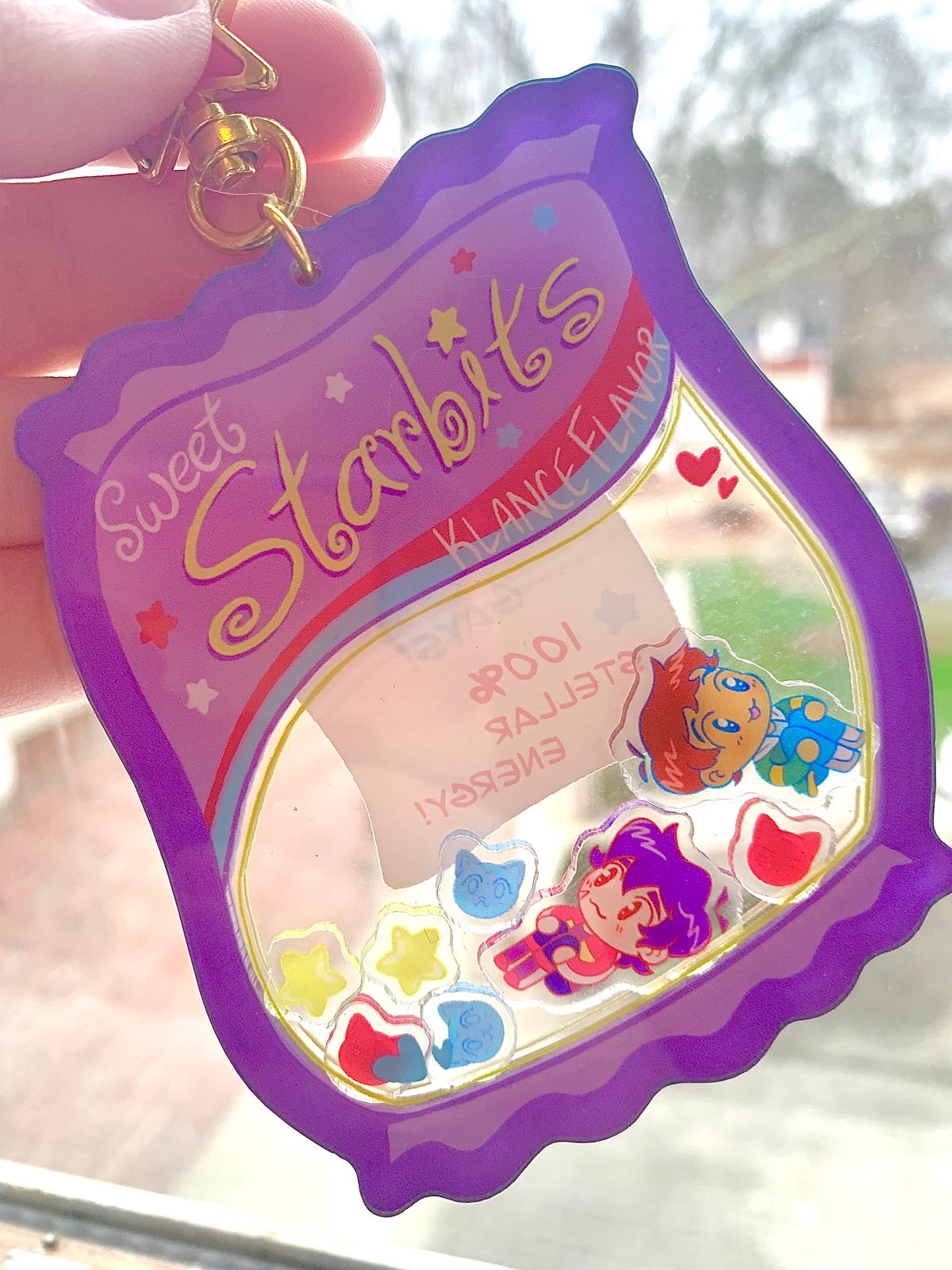 Sweet Starbits!' VLD Shipping Shaker Charm! (Klance + Shance