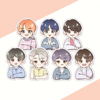 BTS Boy With Luv Stickers