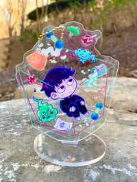Image 1 of Mob Pscyho 100 Acrylic Stand + Charm in 1