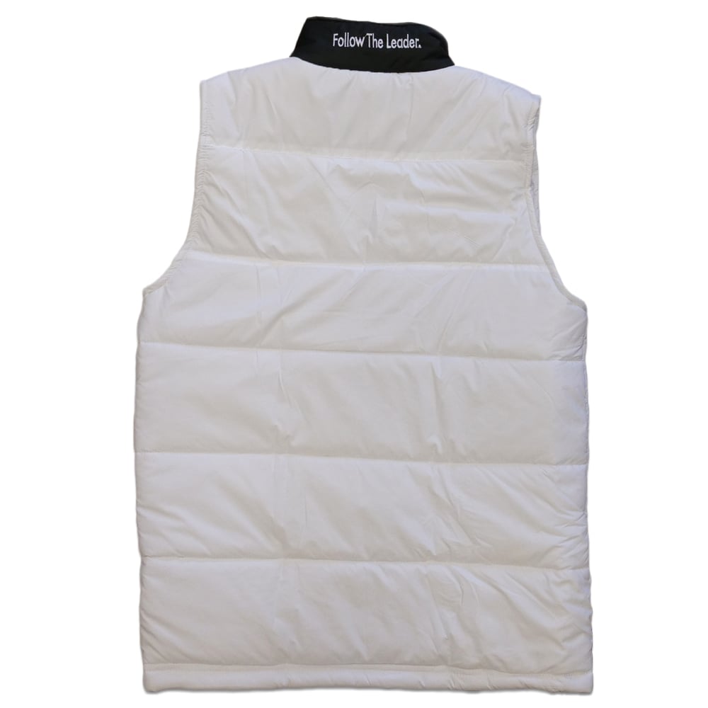 Image of Big Apple Puffer Vest (White)