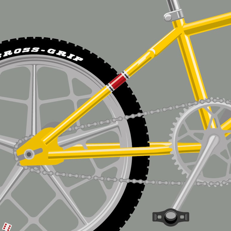 mongoose yellow mountain bike