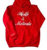 HUSTLE & MOTIVATE - Red/White