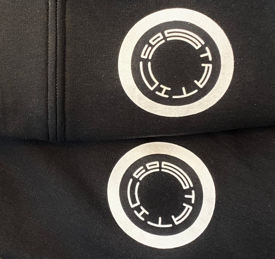 Image of Circle Logo Hooded Sweatshirt