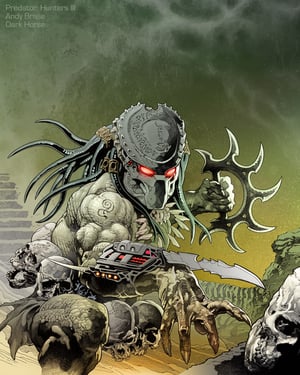 Image of Predator: Hunters III #1- Signed Comic + Print (Ink version) <font color="red">LIMITED</font>