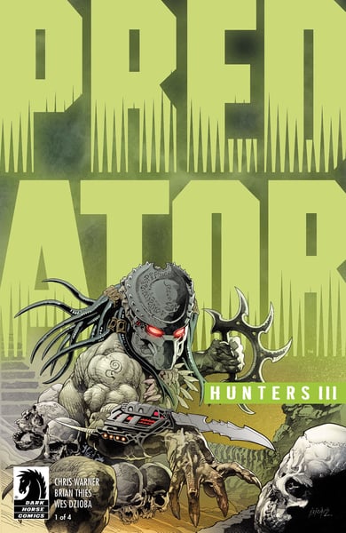 Image of Predator: Hunters III #1- Signed COMIC + Print (Ink version) <font color="red">LIMITED</font>