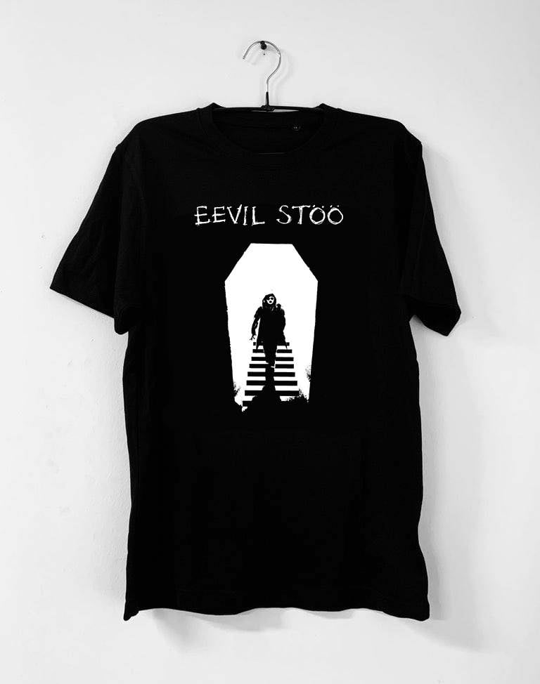 Image of EEVIL STÖÖ "6LACK ALBUM" T-PAITA