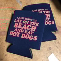 Eatin' Hot Dogs - Koozie