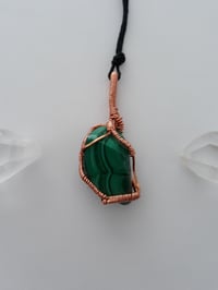 Malachite in Copper