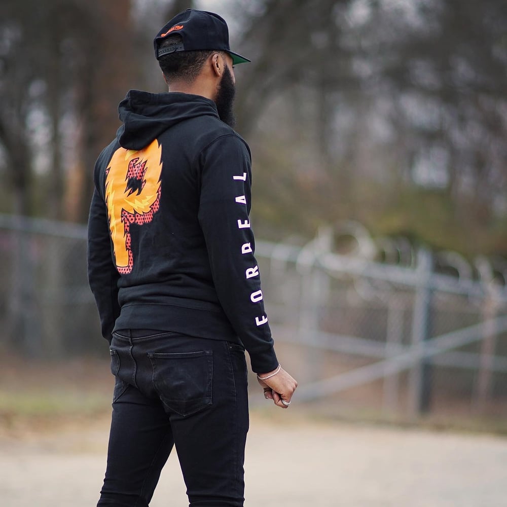 Image of FORREAL "FALL DOWN" HOODIE