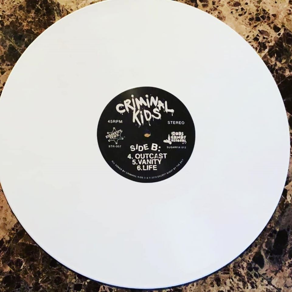 Criminal Kids "S/T" 12" EP