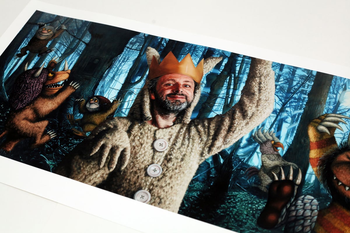 MICHAEL SHEEN AS MAX FROM 'WHERE THE WILD THINGS ARE' // LIMITED EDITION PRINT
