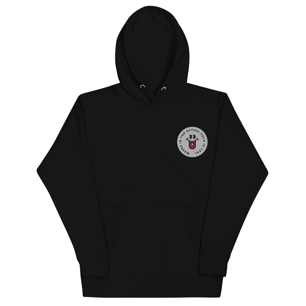 Image of WTF IS CARL?!  (Black Unisex Hoodie)