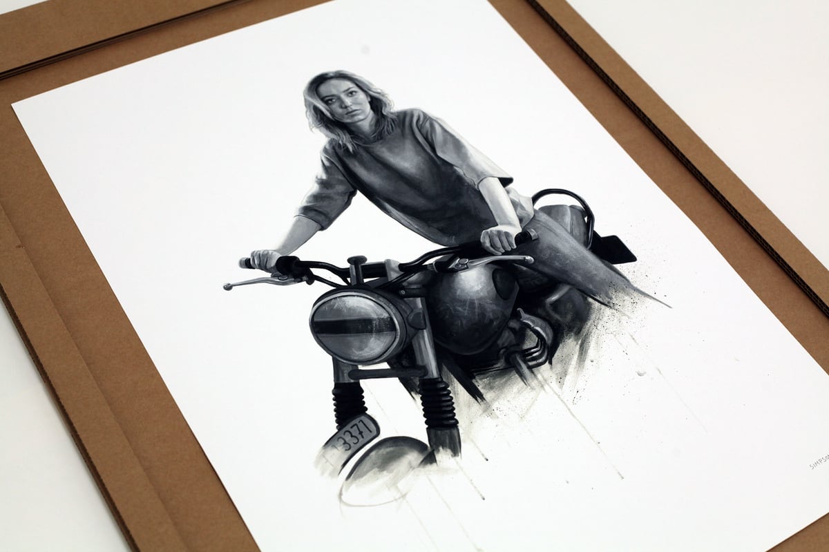 Eleanor Tomlinson as Hilts ‘The Cooler King’ from The Great Escape // LIMITED EDITION PRINT