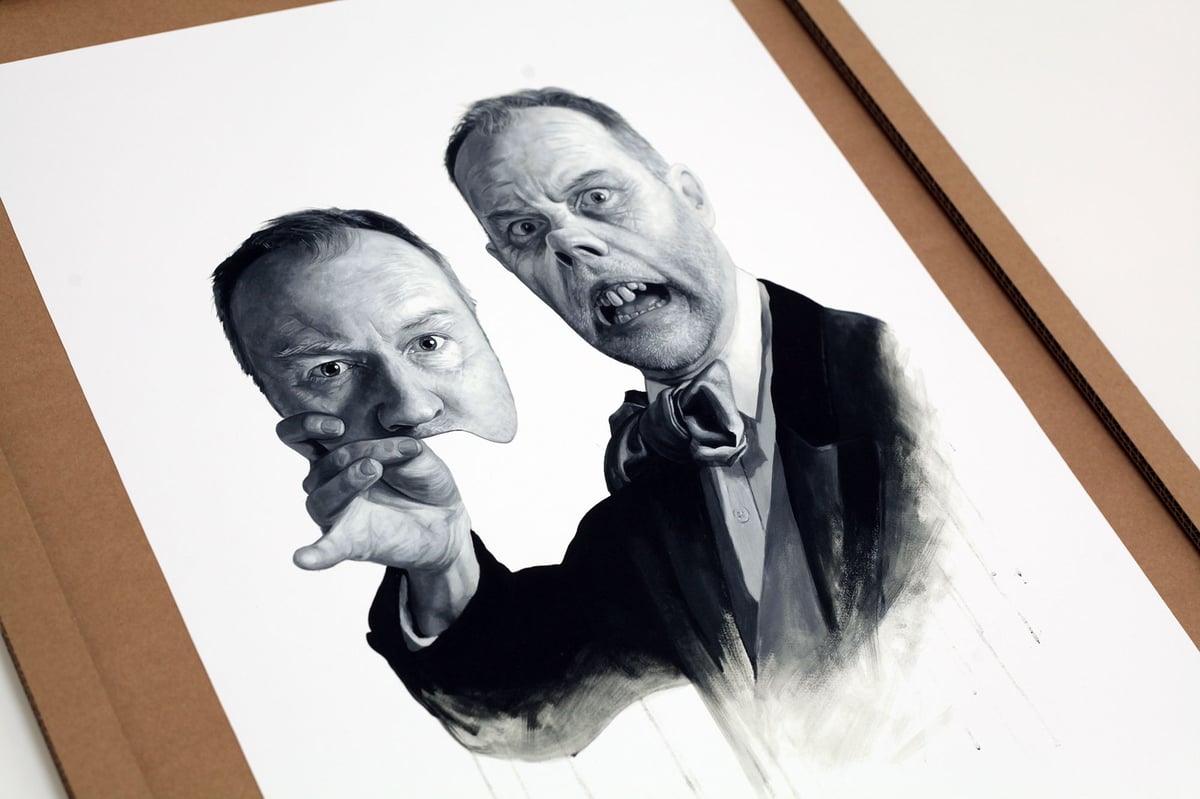 Mark Gatiss as The Phantom Of The Opera/ / LIMITED EDITION PRINT