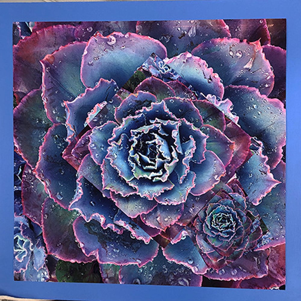 Image of Crystal Blue 24"x24"