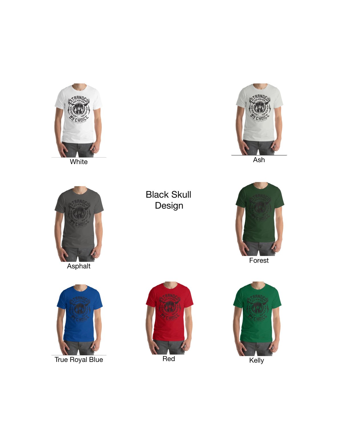 Skull Design Unisex Shirt