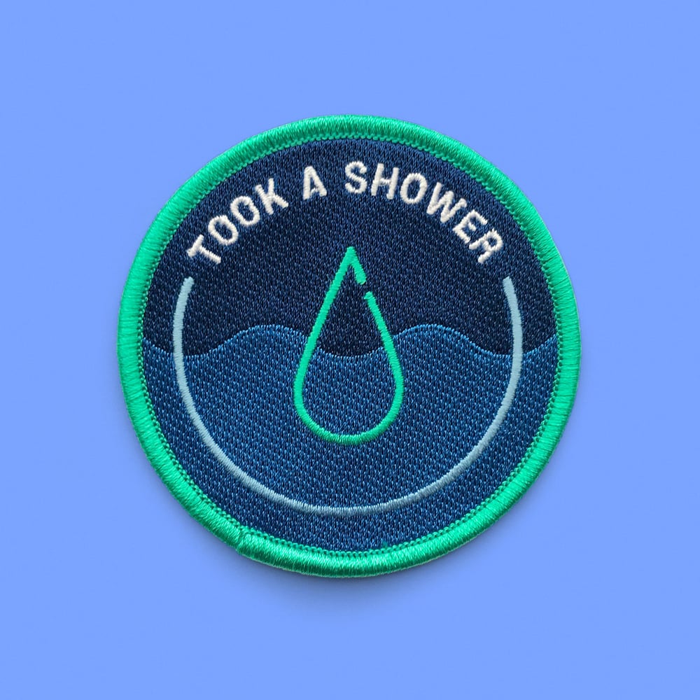 Image of Took A Shower - Work From Home Awards - Merit Badge