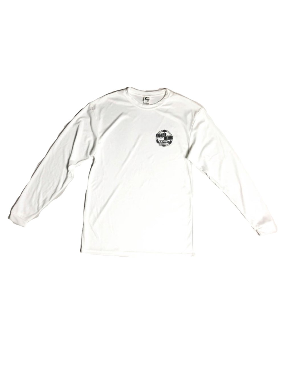 Image of White Higher Being Athletic Long Sleeve 