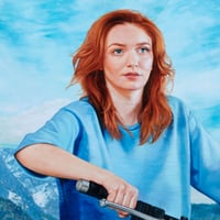 Image 1 of Eleanor Tomlinson as Hilts ‘The Cooler King’ from 'The Great Escape' // LIMITED EDITION PRINT