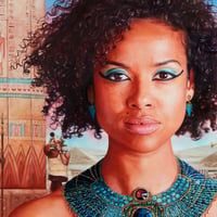 Image 1 of Gugu Mbatha-Raw as 'Cleopatra' // LIMITED EDITION PRINT