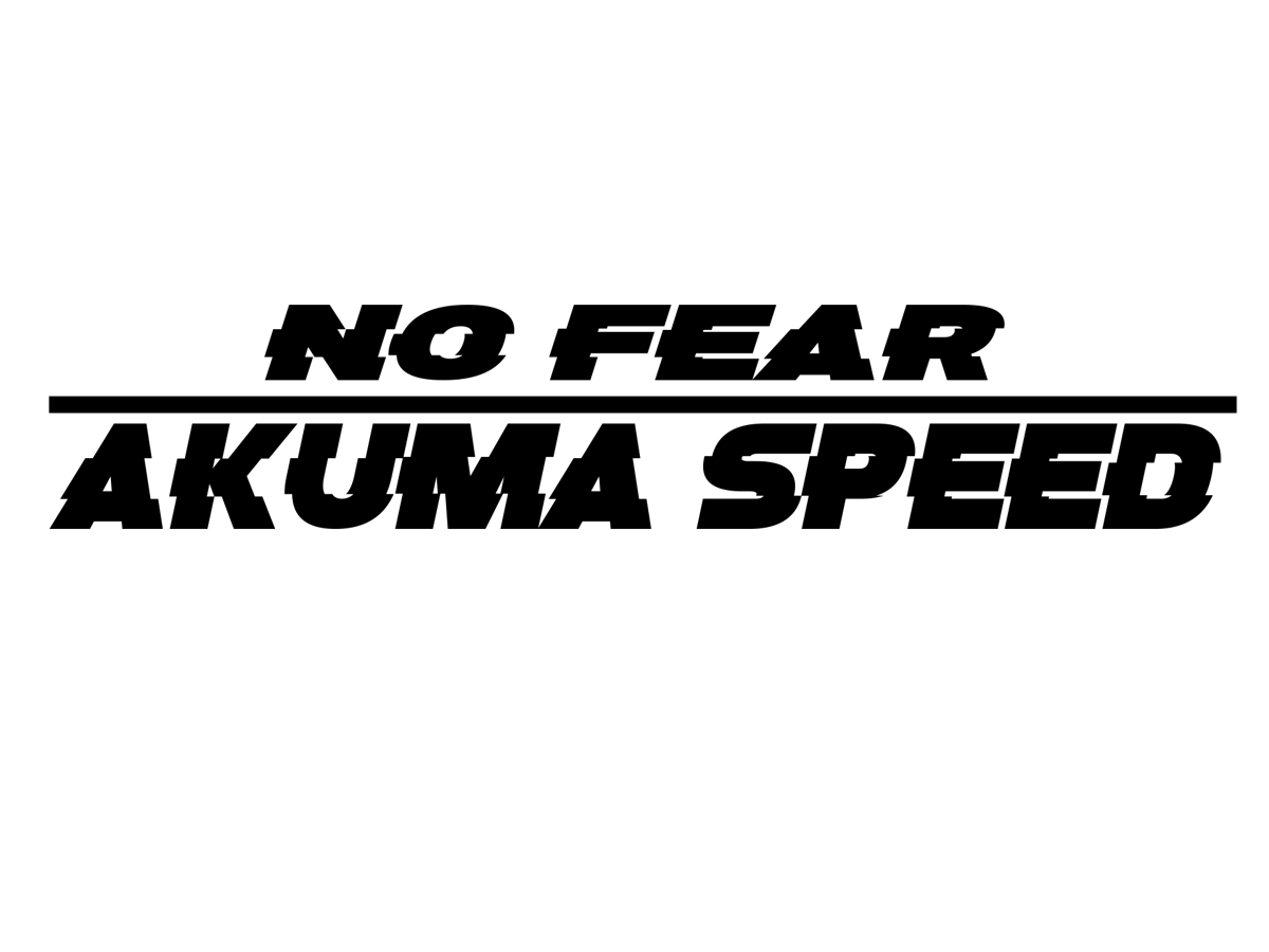 Image of Akuma Speed No Fear