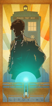 Image 1 of Art Deco Eleventh Doctor