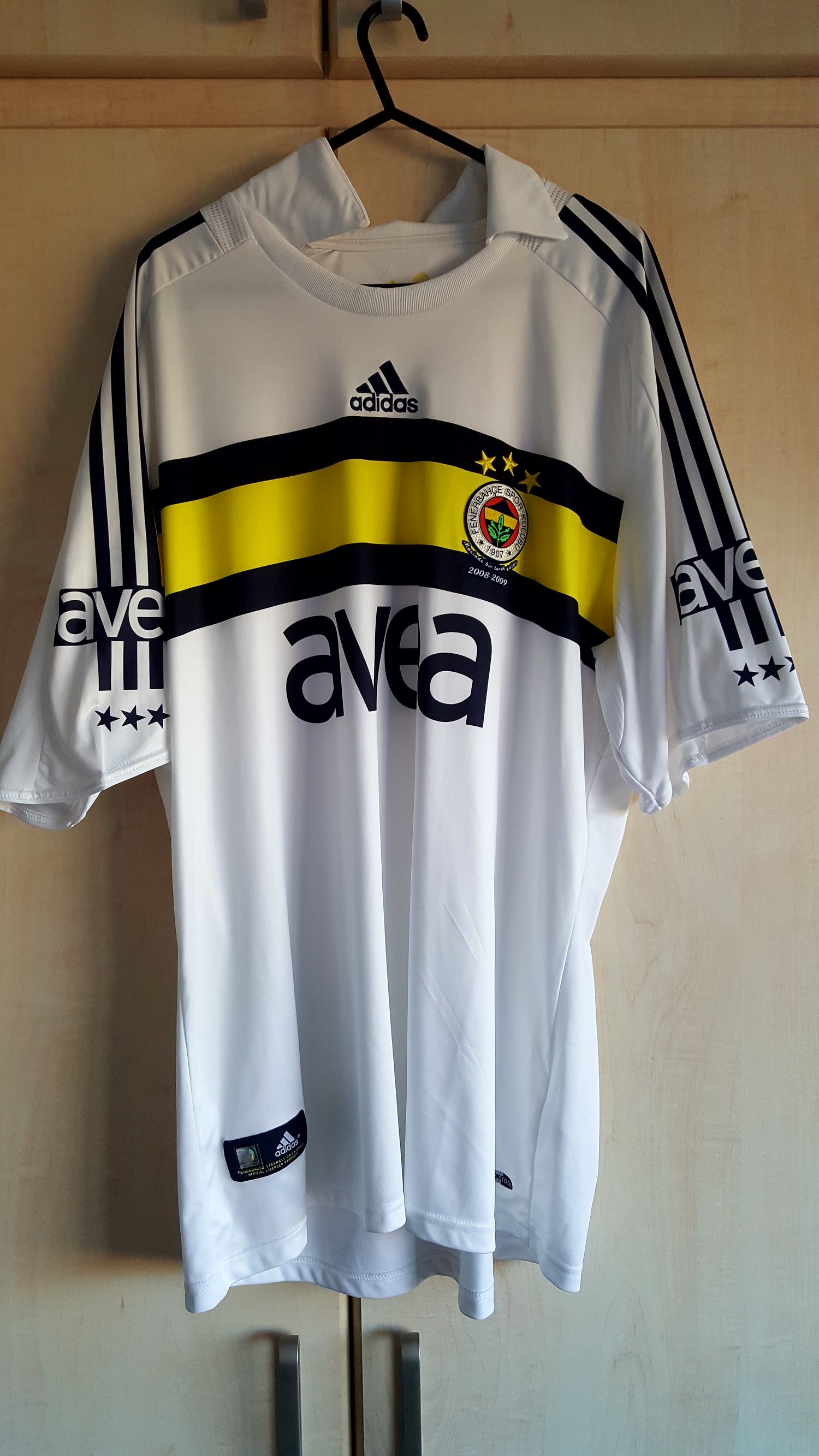 Fenerbache 2008/2009 Adidas Away Shirt XL