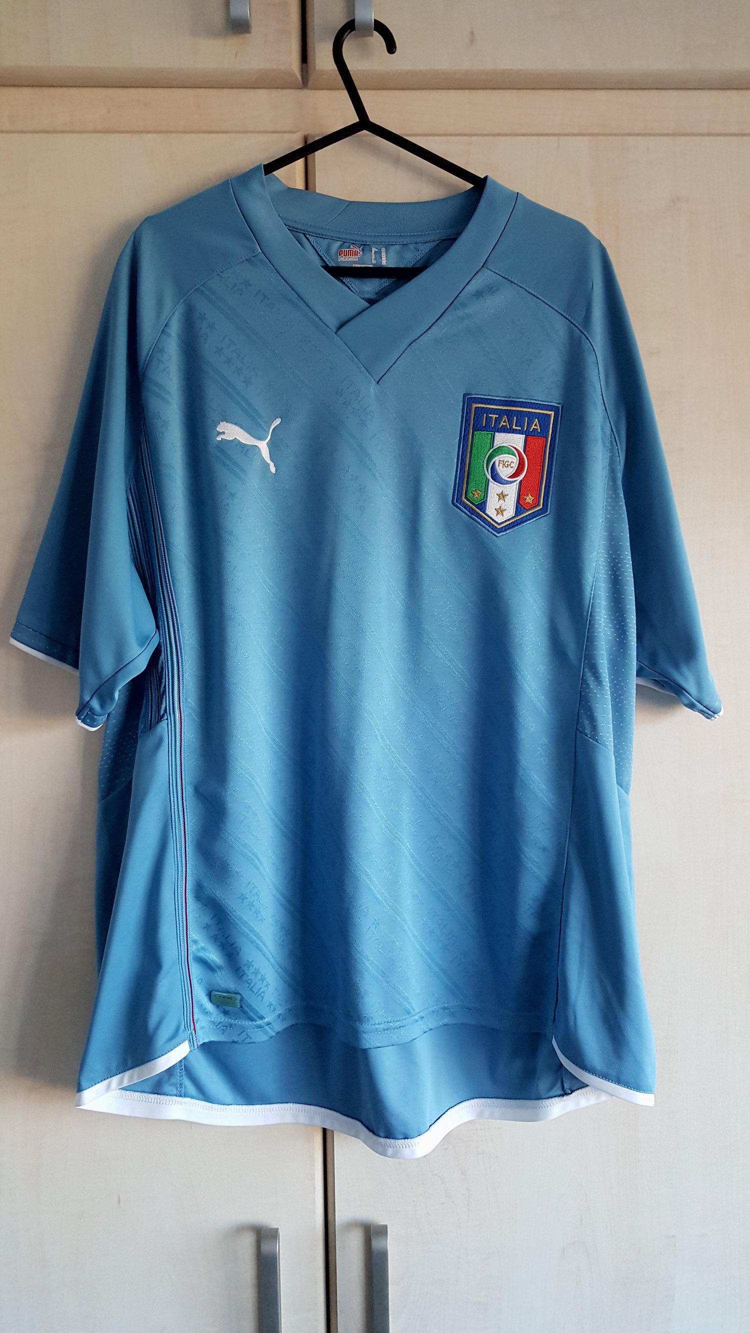 Italy 2009 Confederations Cup Puma Home Shirt XL