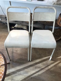 Image 2 of Paire chaise métal