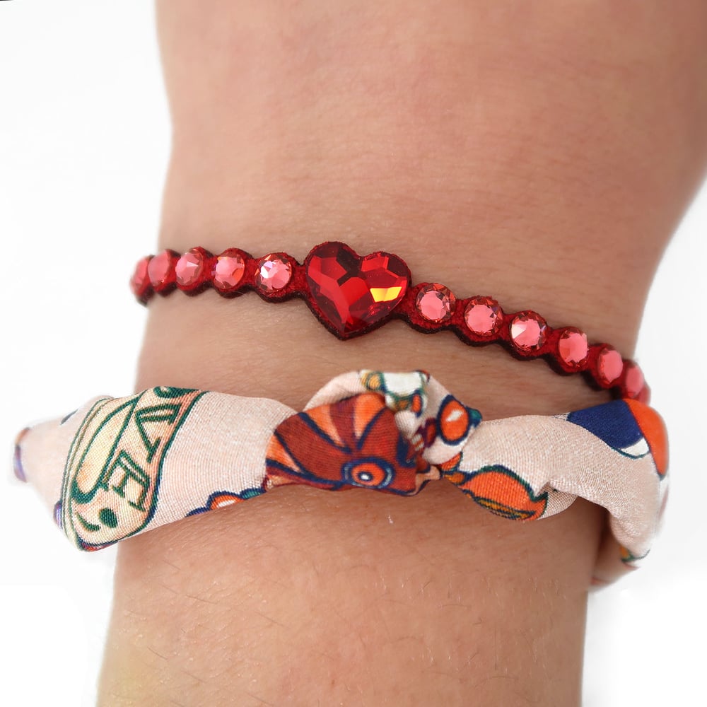 Image of BRACCIALE RED HEART PLUS 