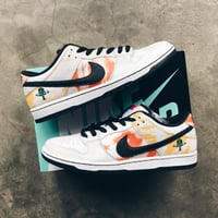 Image 1 of Brand New Original 2019 Nike SB Dunk Low “Raygun” White.