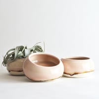 Image 1 of pink pouch bowl