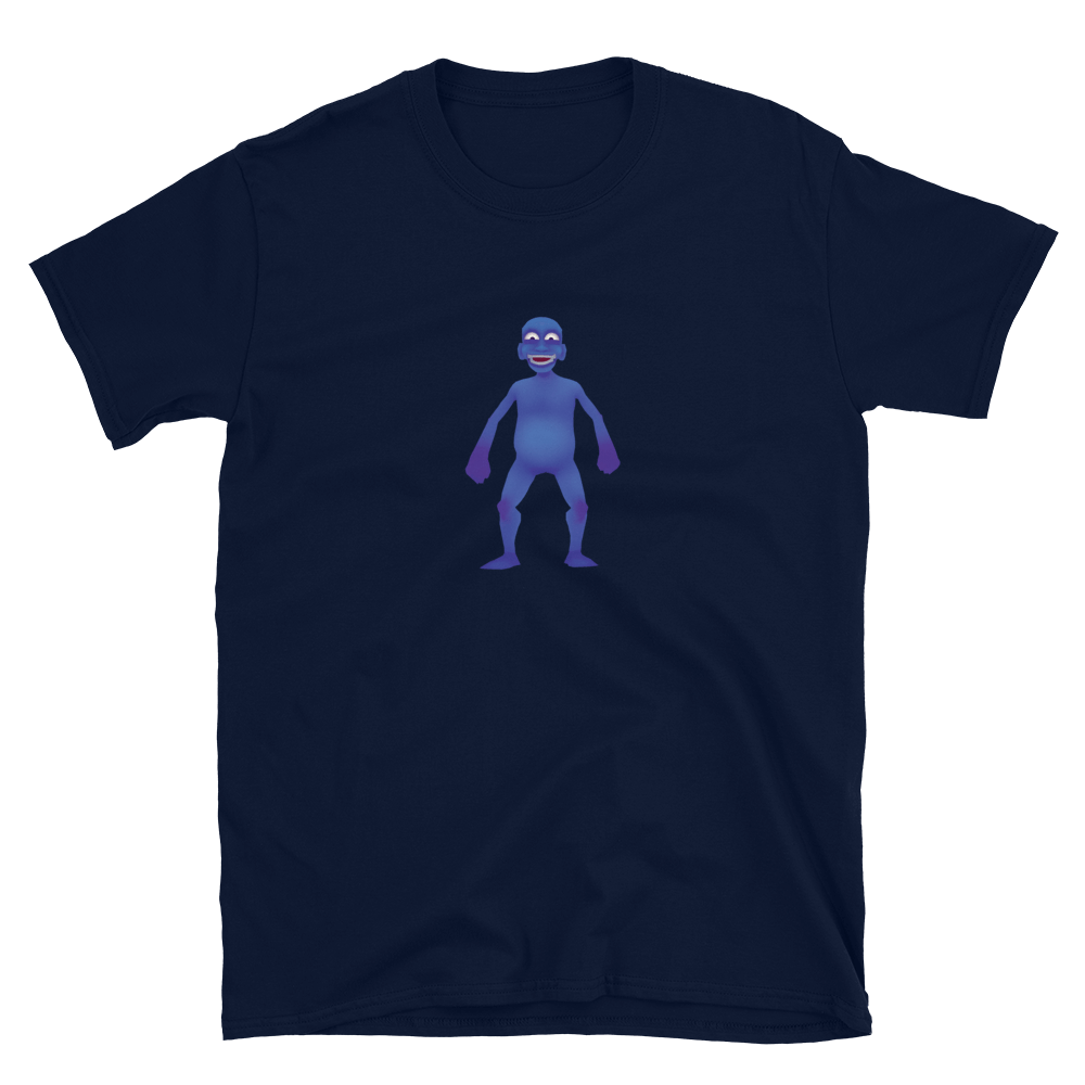Image of BUTTS Blue Guy Tee