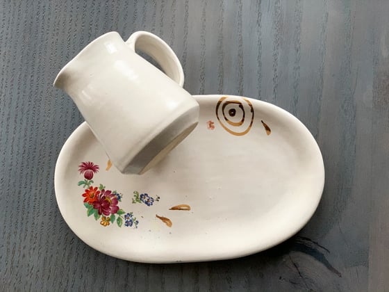 Image of Lovely Little Pitcher and Plate combo