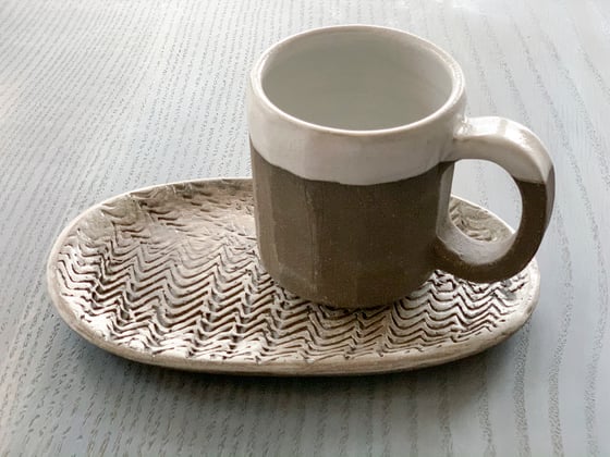 Image of Cup and Cookie Plate Set 3