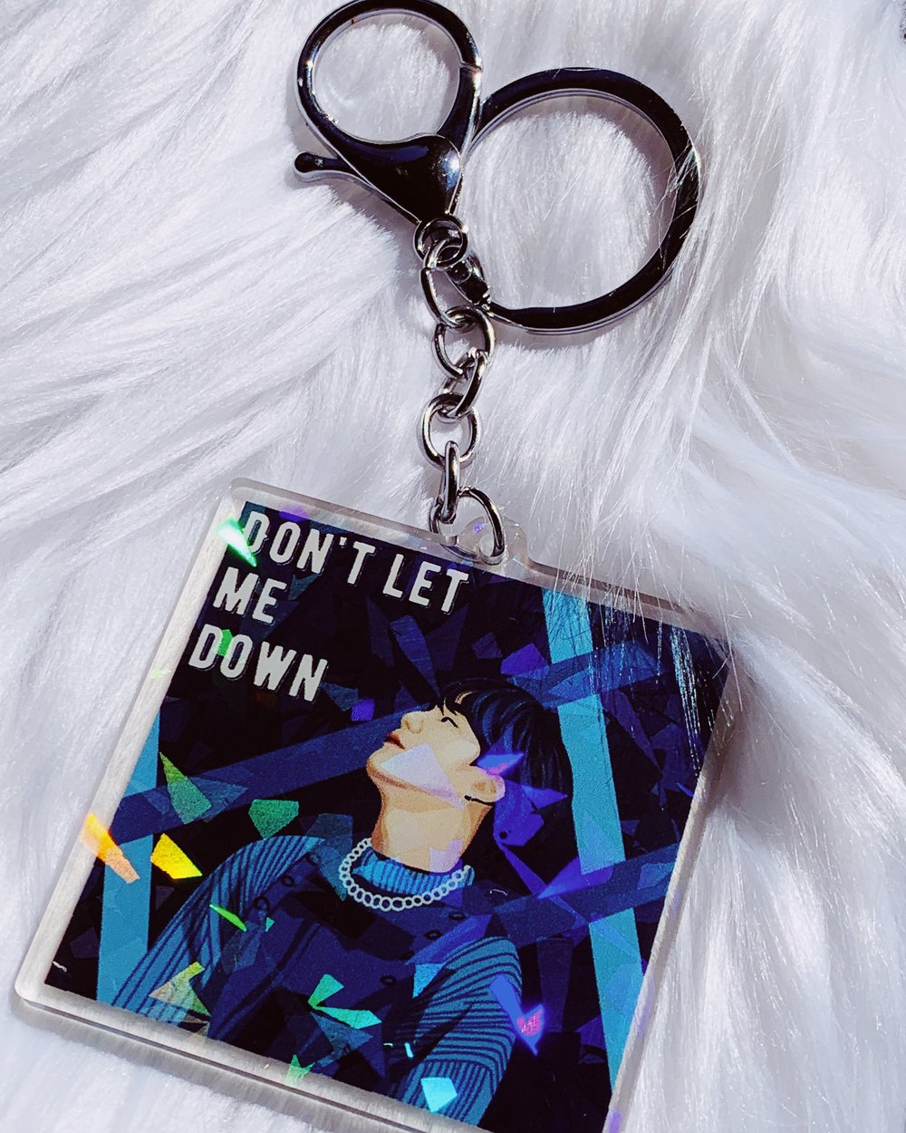 Don’t Let Me Down Keychain 