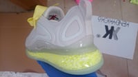Image 2 of NIKE AIR MAX 720 YELLOW BEADS RIBBON CUSTOM 
