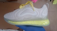 Image 1 of NIKE AIR MAX 720 YELLOW BEADS RIBBON CUSTOM 