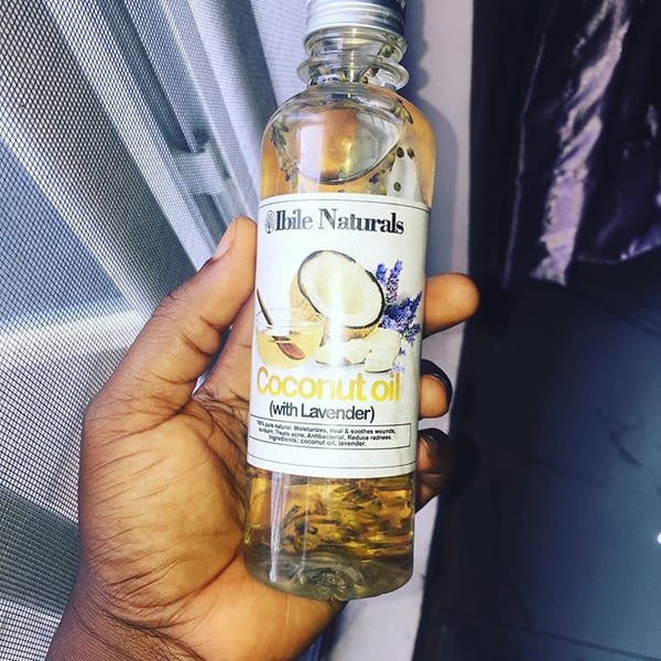 Image of Coconut Oil with Lavender