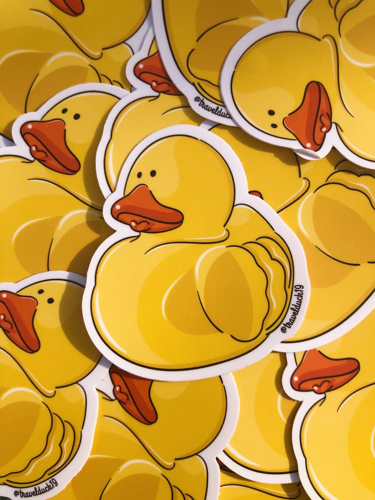 Image of The Travel Duck Sticker